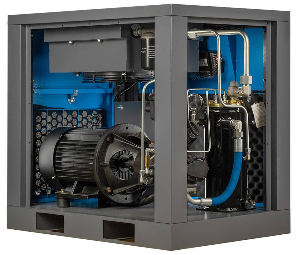 Винтовой компрессор Hansmann RSA 7.5 8 с частотником